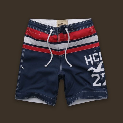 Hollister Hombres Nado Playa Cortos HCO3615